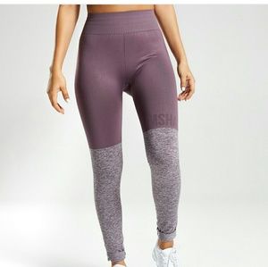 Gym shark purple two toned leggings